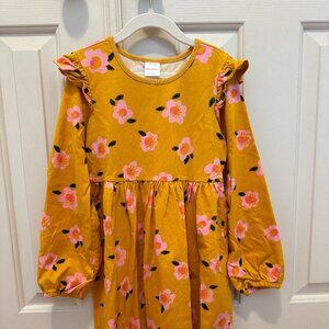 Hanna Andersson Longsleeve Organic Cotton Twirl Dress Size 130